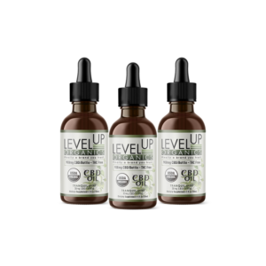 Level Up Organics CBD Oil 3 Pack